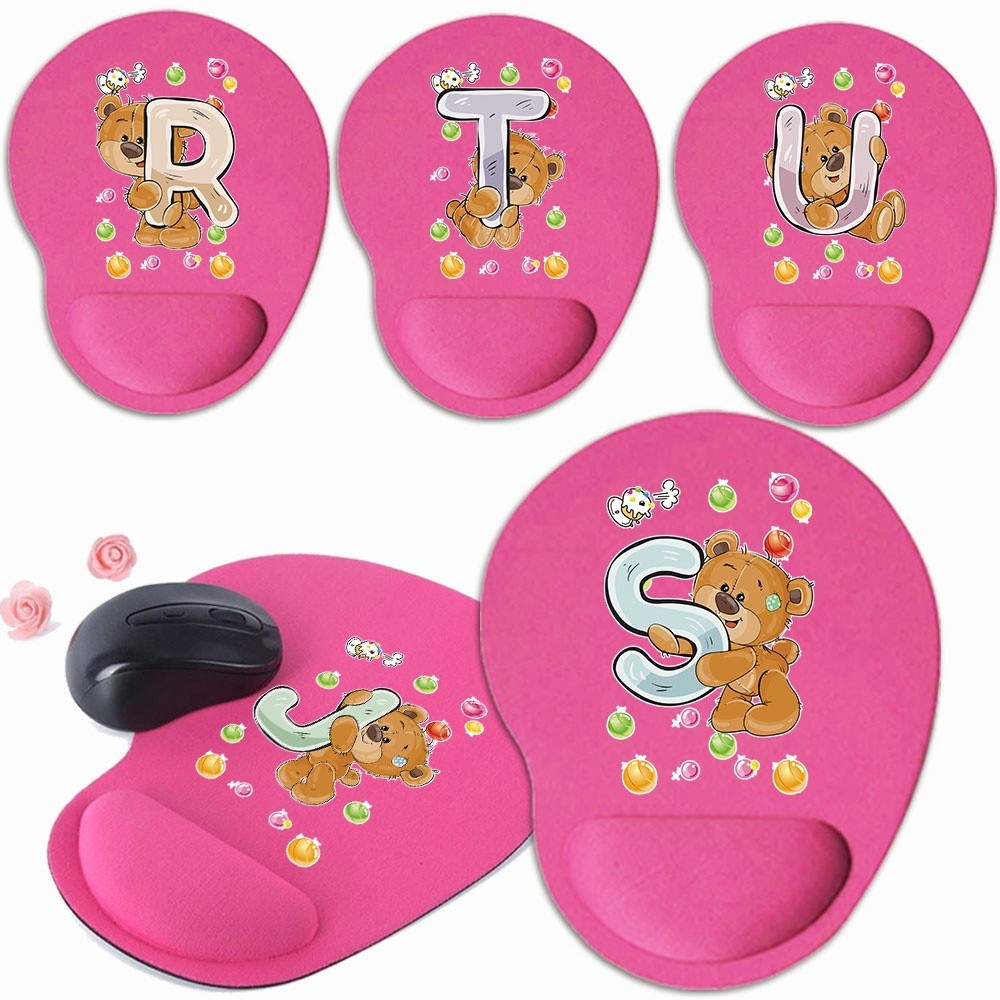 Gaming Mouse pad Support Wrist Strap Mouse Pad Oval Convenient PC laptop gaming wrist pad non-slip b