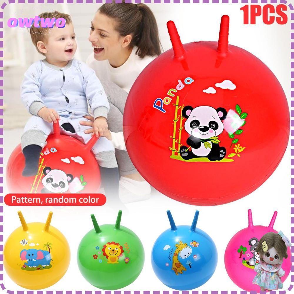 OWTWO 45CM Kids Space Hopper PVC Jump Games Thể thao ngoài trời Trẻ em Mẫu giáo Hop Ball