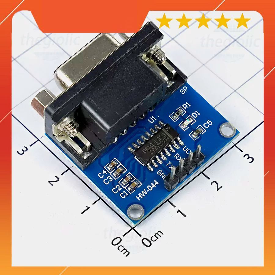 [2 Cái]- Module Chuyển Đổi RS232 To UART TTL