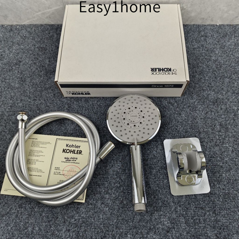 【American KOHLER】KOHLER Rain Duet 120mm Vòi sen cầm tay đa chức năng năm chế độ K-15344T