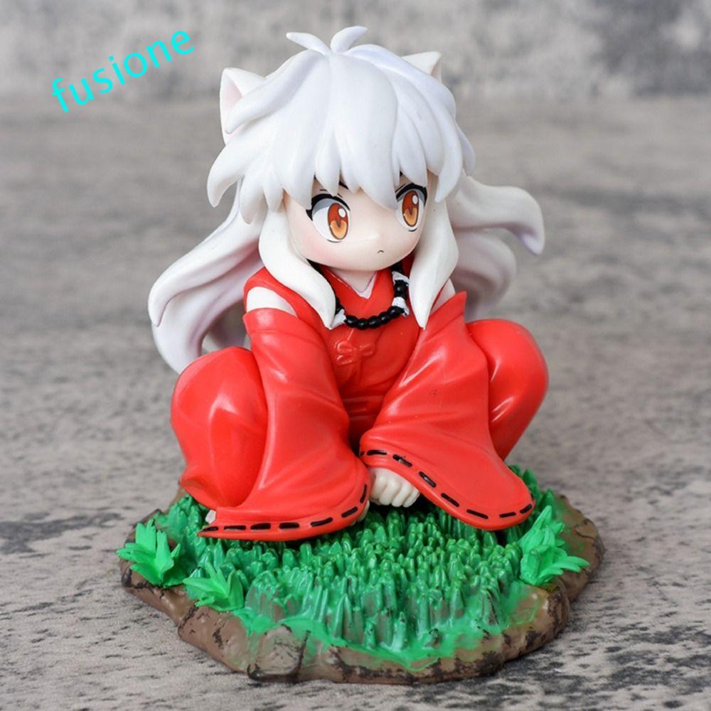 FUSIONEDGE Anime Inuyasha PVC Hình, Tượng Bé Trai PVC Tuổi Thơ Inuyasha Hình, Anime Ngoại Vi Phiên B