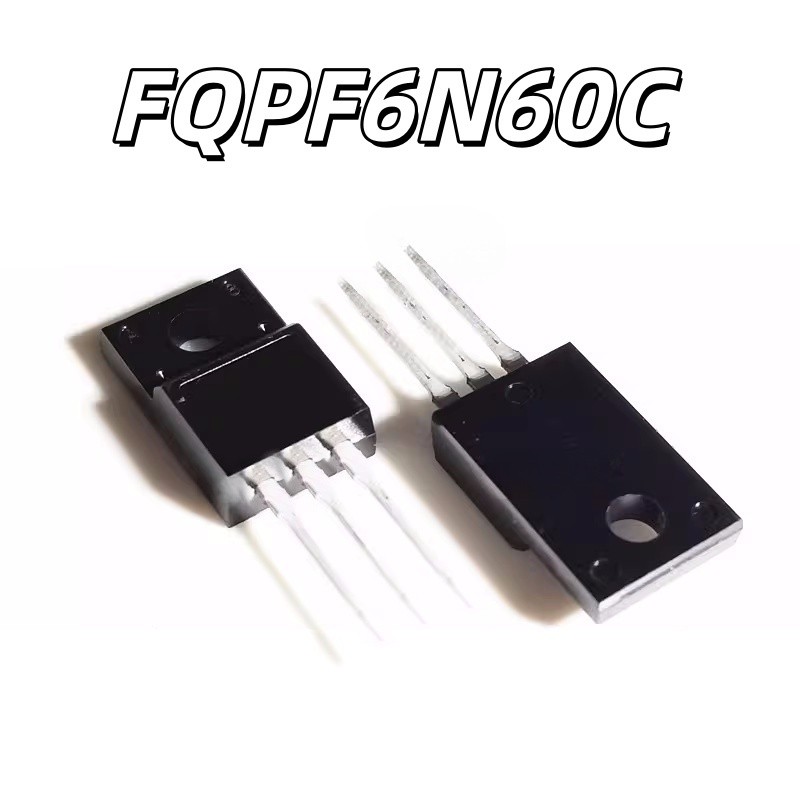 Thương Hiệu Mới Chính Hãng FQPF6N60C 6N60C TO-220F In-Line Nhựa Niêm Phong MOS Trường Hiệu Ứng Ống 6