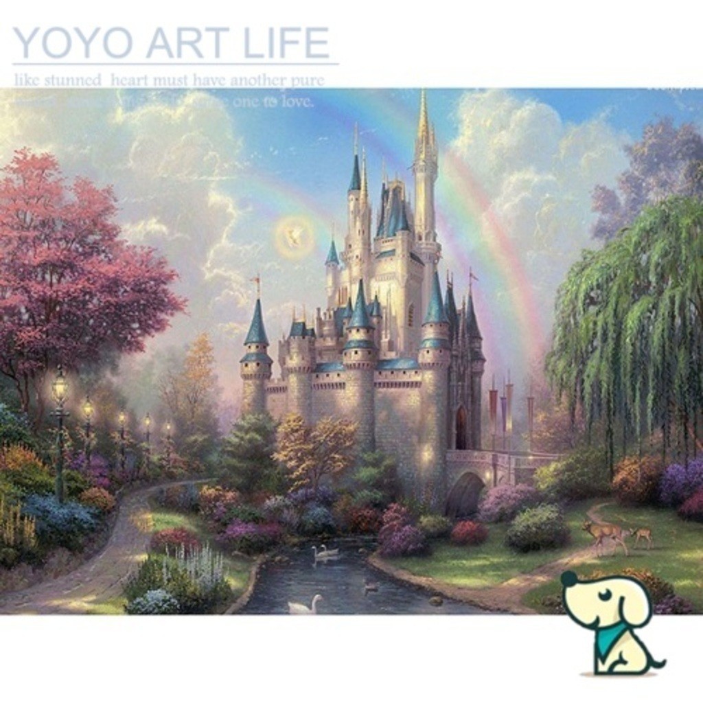 YY Art OY2 ❈ 🍎 DIY ☂ 🍒 ❈ 40x50cm ❈ ❥ ❈ ❈ ❈ Tranh 40x50cm theo số MM98