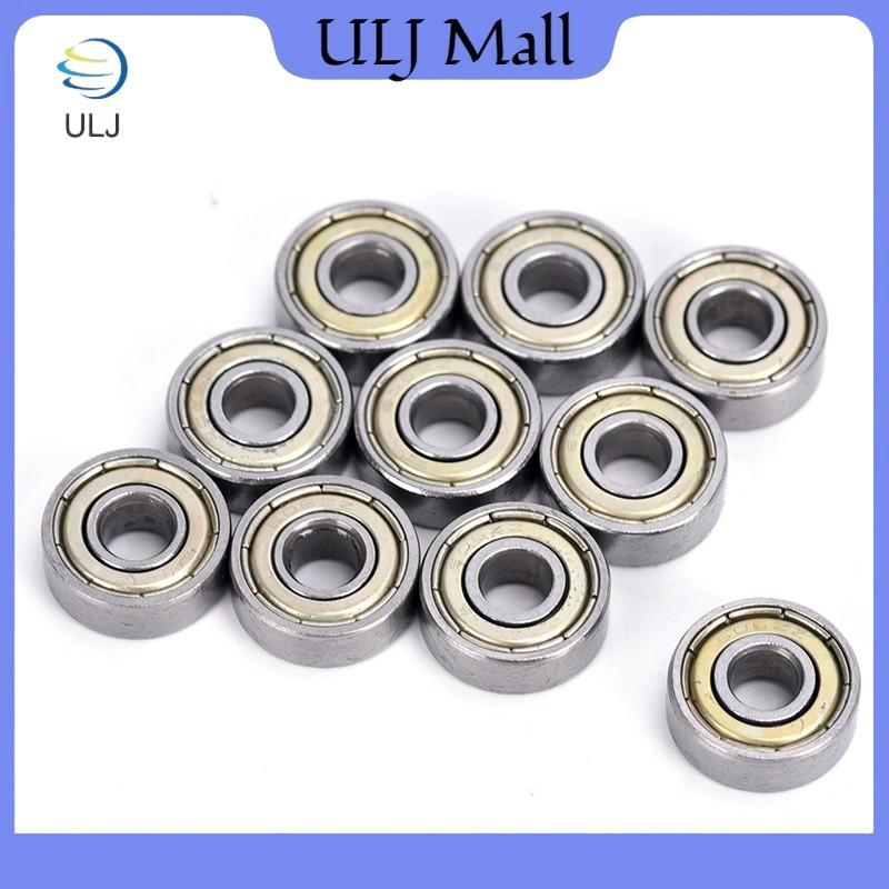 ULJ 10 chiếc 693ZZ Vòng bi thép Carbon thu nhỏ Vòng bi được bảo vệ đôi nhỏ.