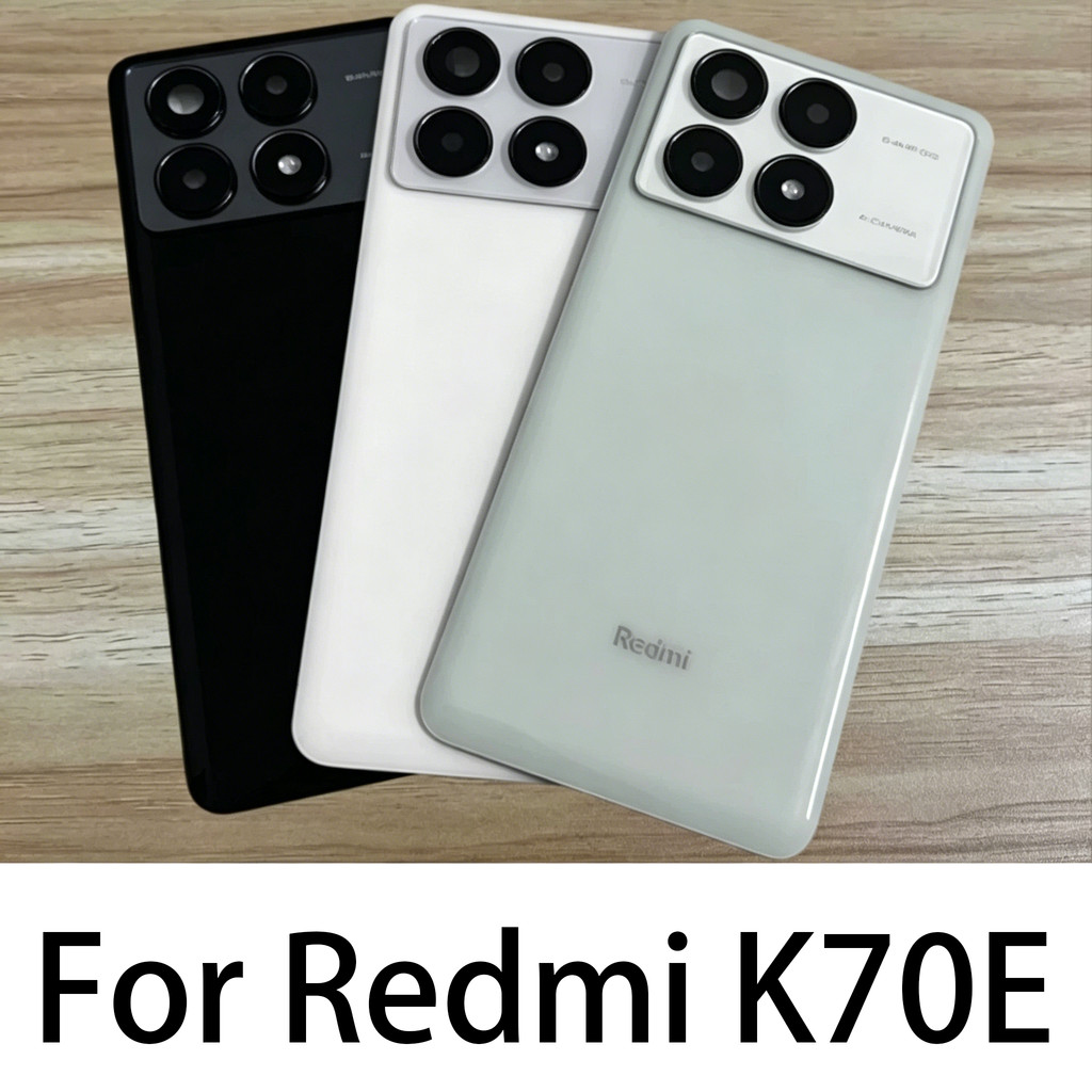Ốp điện thoại Pin Kính Cho Xiaomi Redmi K70E Phía Sau Nhà Ở Cửa Bảng Điều Khiển Thay Thế