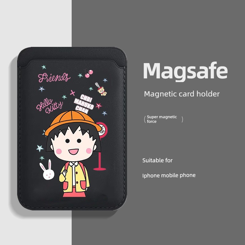 ví magsafe ví magsafe iphone Cherry Maruko Magsafe Ví Đựng Thẻ Từ Tính Cho iPhone 15 Pro Max, 14 Pro