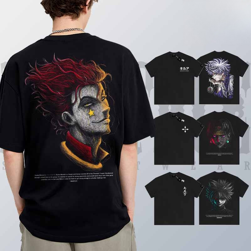 COD (Giao hàng trong 24 giờ)MIEMIEClothing Oversize | Anime Shirts | Hunter X Hunter | Unisex | Cott