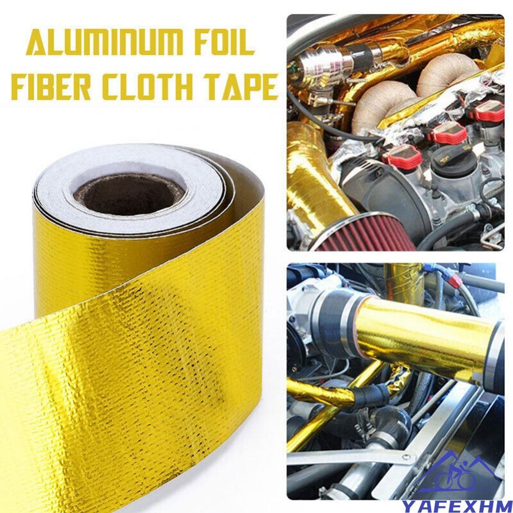 Băng cách nhiệt 5cm * 5m / 0.8in * 16.4ft Phụ tùng xe tải Ống xả chất lượng cao