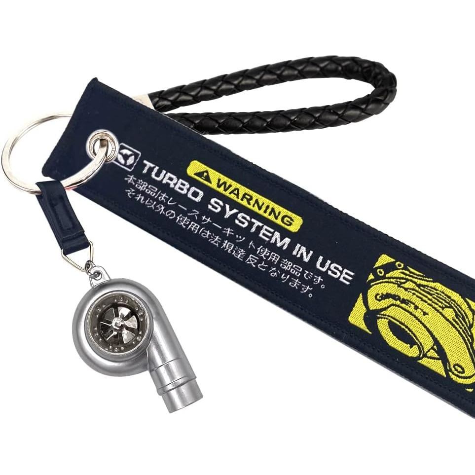 Móc khóa Nos, Móc khóa JDM, Turbo Keychan, Phụ tùng ô tô Móc chìa khóa kim loại với móc khóa thẻ JDM