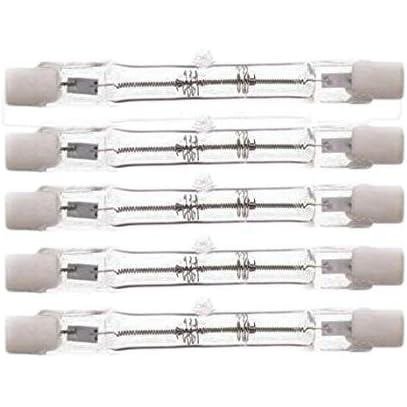 CTKcom 250-Watt 3.1-Inch T3 Bóng Đèn Halogen (5 Gói) - J Loại 78mm Hai Đầu 120 Volts 250 Watt T3 Bón