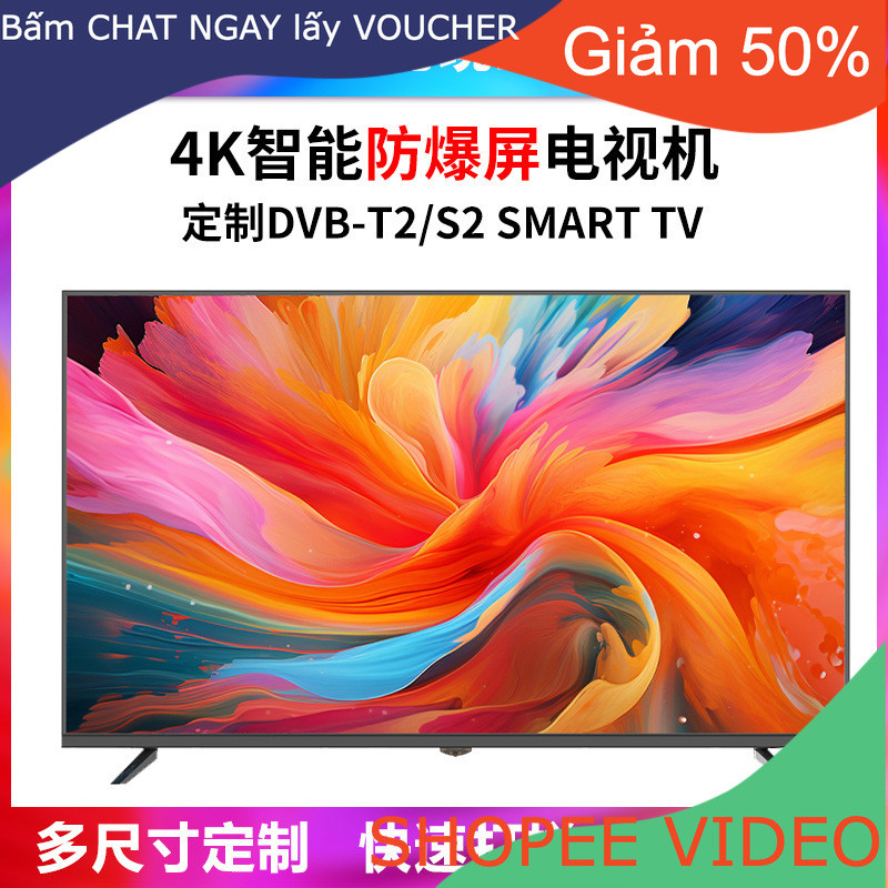 (TV Karaoke giá rẻ) Ngoại thương TV 32 inch TV mạng thông minh chống