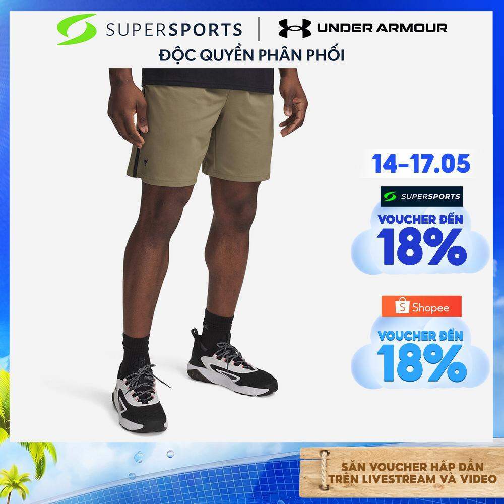 Quần Ngắn Nam Under Armour Project Rock Mesh - 1389869-251