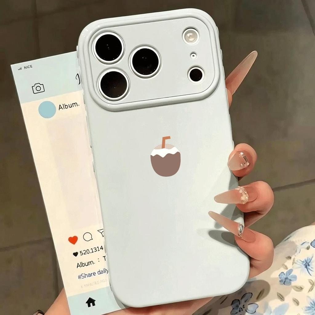 dừa Đối với iPhone 1715 Case 16P New 1413 Soft Case 16 Dễ thương XR
