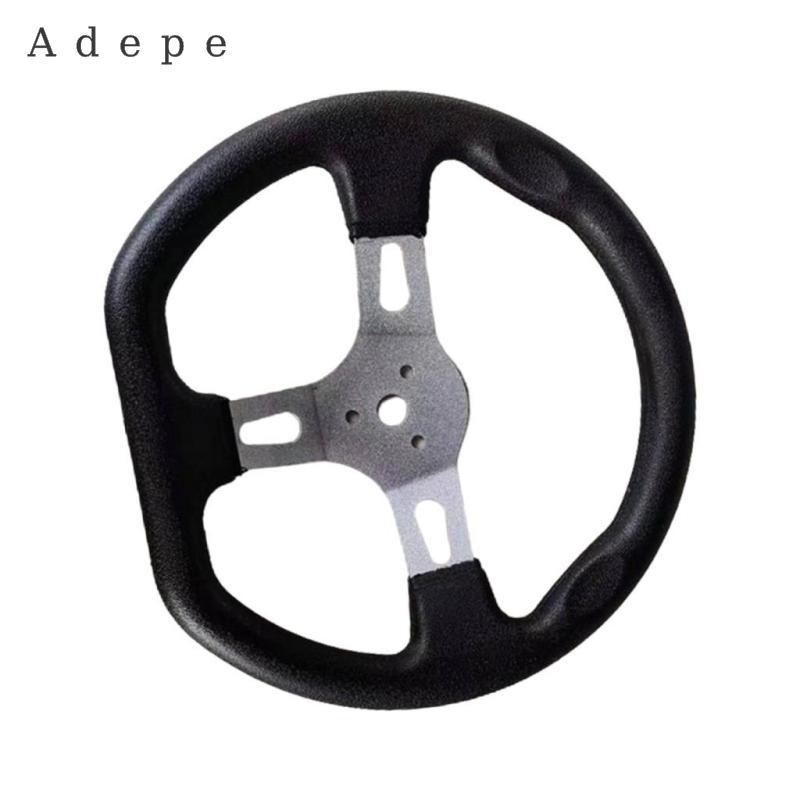 Adpe Thoải Mái Grip Đen Vô Lăng Cho Go Kart Buggy Xe Đạp Mini Đua ATV Phụ Kiện