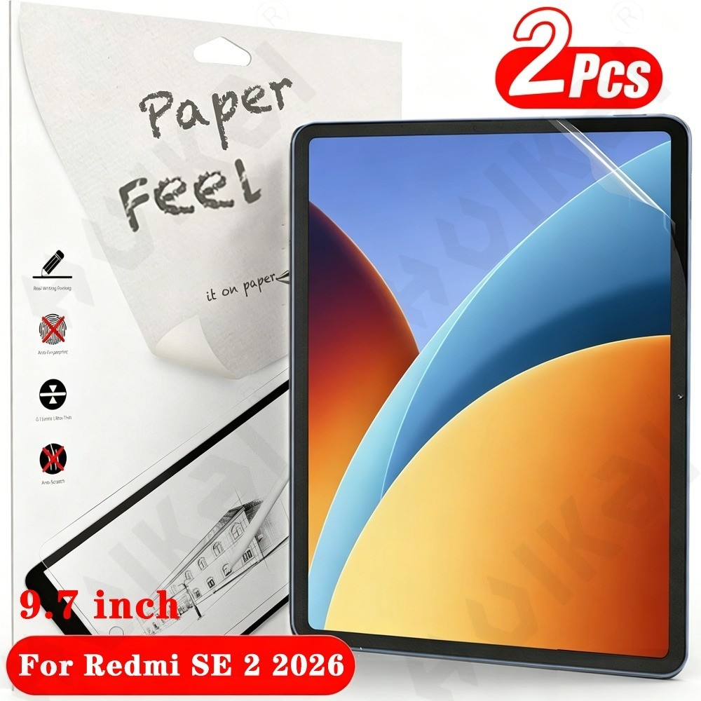 2 Gói Cho Redmi Pad 2 SE 2026 9.7 inch Redmi Pad2 4G Matte Paper Feel Like Screen Protector Ultra Cl