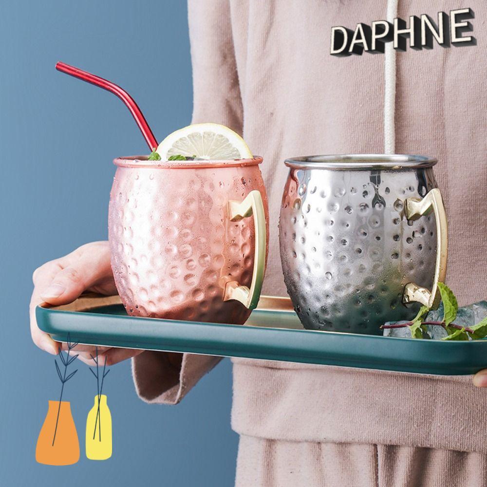 DAPHS Hammer Point Cup, Cốc Cốc Mule Moscow 500ml, Có Tay Cầm Đinh Tán Mạnh Mượt Chải Ngoại Hình Dày