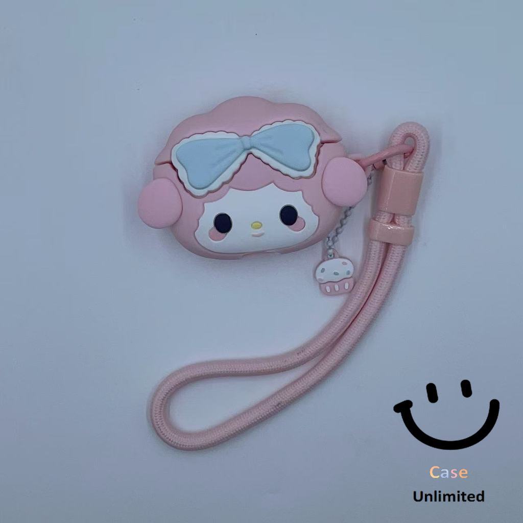 Dành Cho GOOJODOQ J201 J206 J228 J229 Case Ốp Tai Nghe hộp đựng tai Vỏ Tai Nghe & Dây Buộc Họa Tiết 