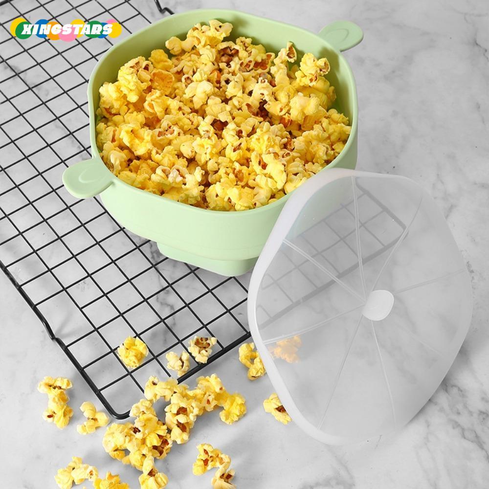 XINGSTARS Silicone Popper, Nắp Silicone Popcorn Maker, Hot Collapable Silicone Popcorn Popper Microw