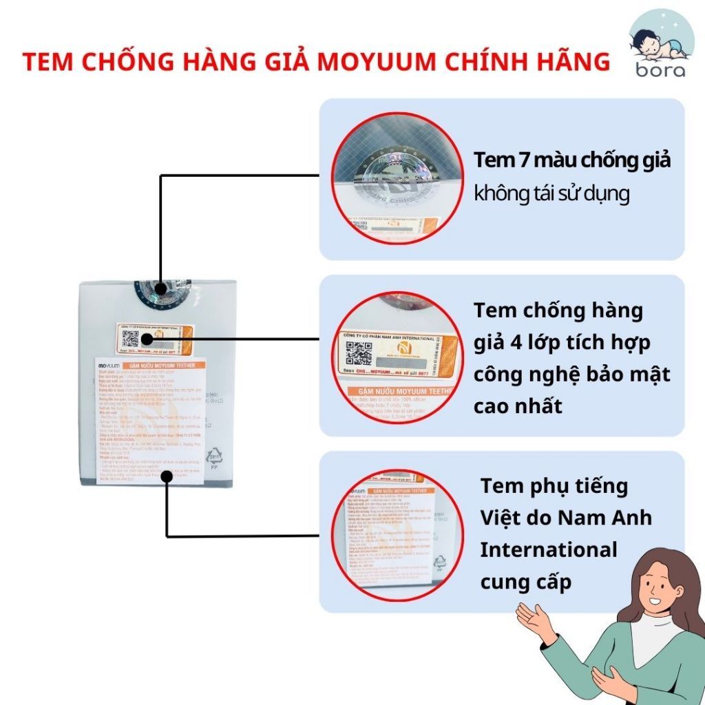 Gặm nướu Moyuum Hàn Quốc cao cấp chính hãng