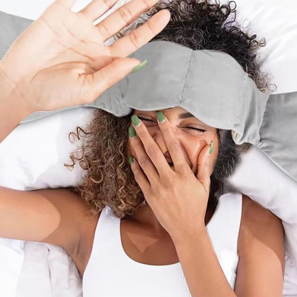 Blanket Weighted Sleep Mask Gravity Eye Pillow Gravity Gentle Pressure Sleep Mask Light Blocking Sle