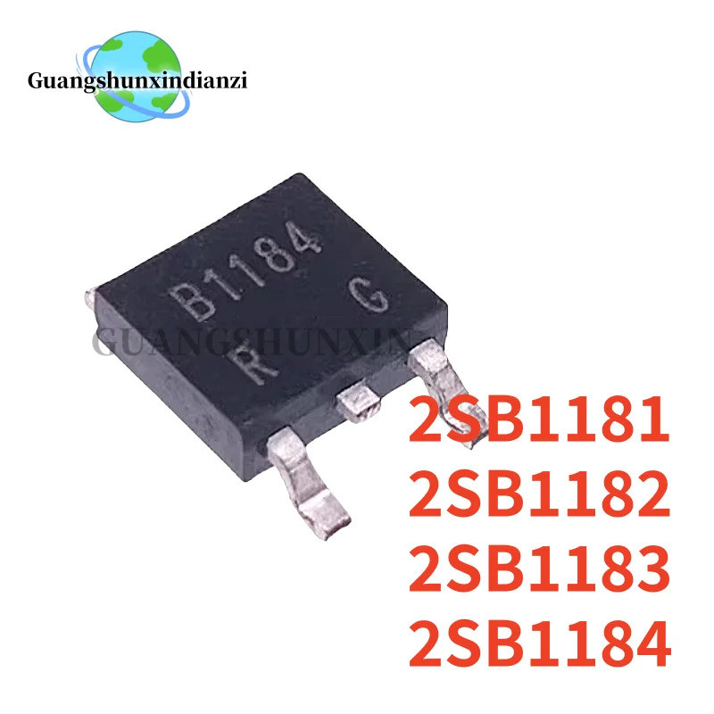 5 Chiếc B1181 B1182 B1183 B1184 2SB1181 2SB1182 2SB1183 2SB1184 2SB1181TLQ 2SB1182TLQ 2SB1183TL 2SB1