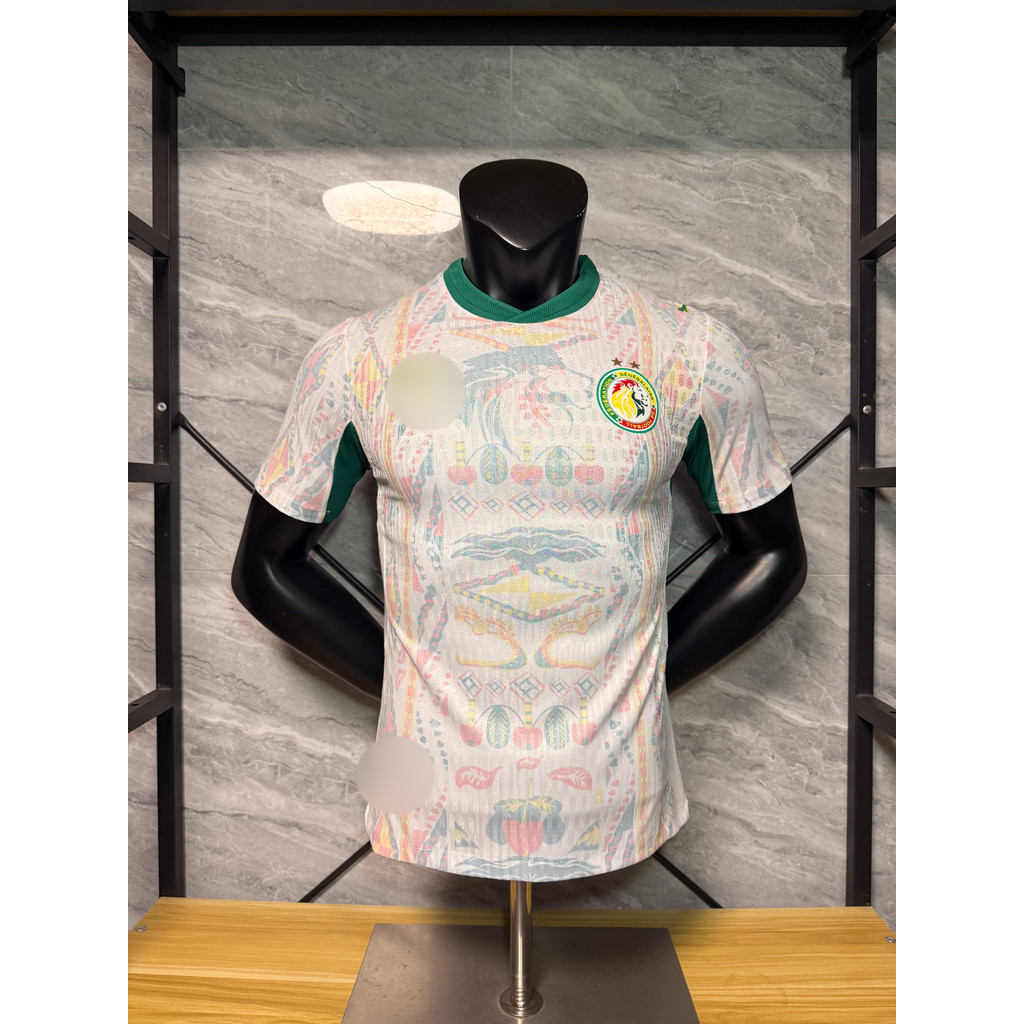 Senegal Sân Nhà Cầu Thủ Jersey 2026 / 2027 World Cup Áo Bóng Đá Đội Tùy Chỉnh Thể Thao Ngoài Trời Áo