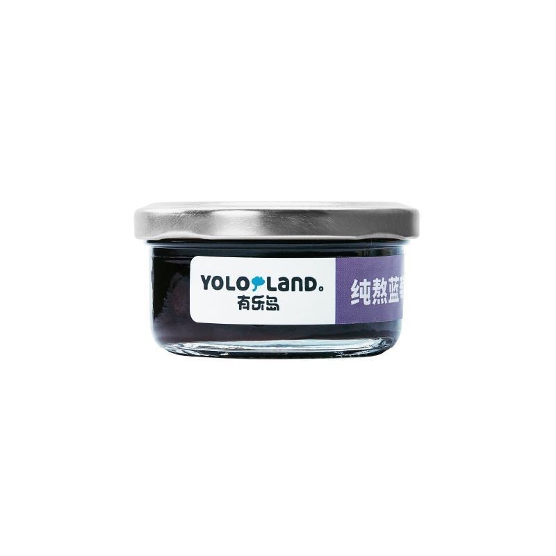 Youle Island / Blueberry Jam 70g Mứt Trái Cây Luộc Nguyên Chất Đóng Hộp Nhỏ Không Thêm Pectin Đường 