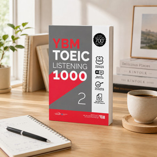 Sách – YBM TOEIC LISTENING 1000 Vol 2 – 10 Đề Nghe Sát Đề Thi TOEIC Format Mới (Gamma Books)
