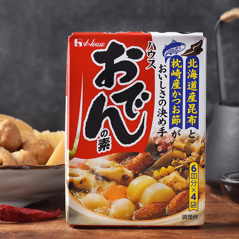 Nhật Bản Nhập Khẩu Dịch Vụ Tốt Oden Soup Pack Stew Lẩu Mala Tang Gia Vị 711 Cửa Hàng Tiện Lợi Oden