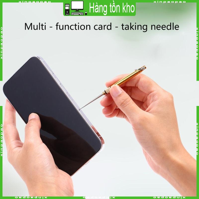 XI Eject Sim Khay Mở Pin Kim Chìa Khóa Dụng Cụ Khay Thẻ Pin Eject Dụng Cụ Đa Năng