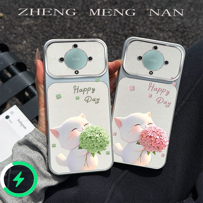 Thích hợp cho Honor X9A Honor X9B Honor X9C Honor X9 Honor X9C Thông minh vỏ mềm silicon họa tiết mè