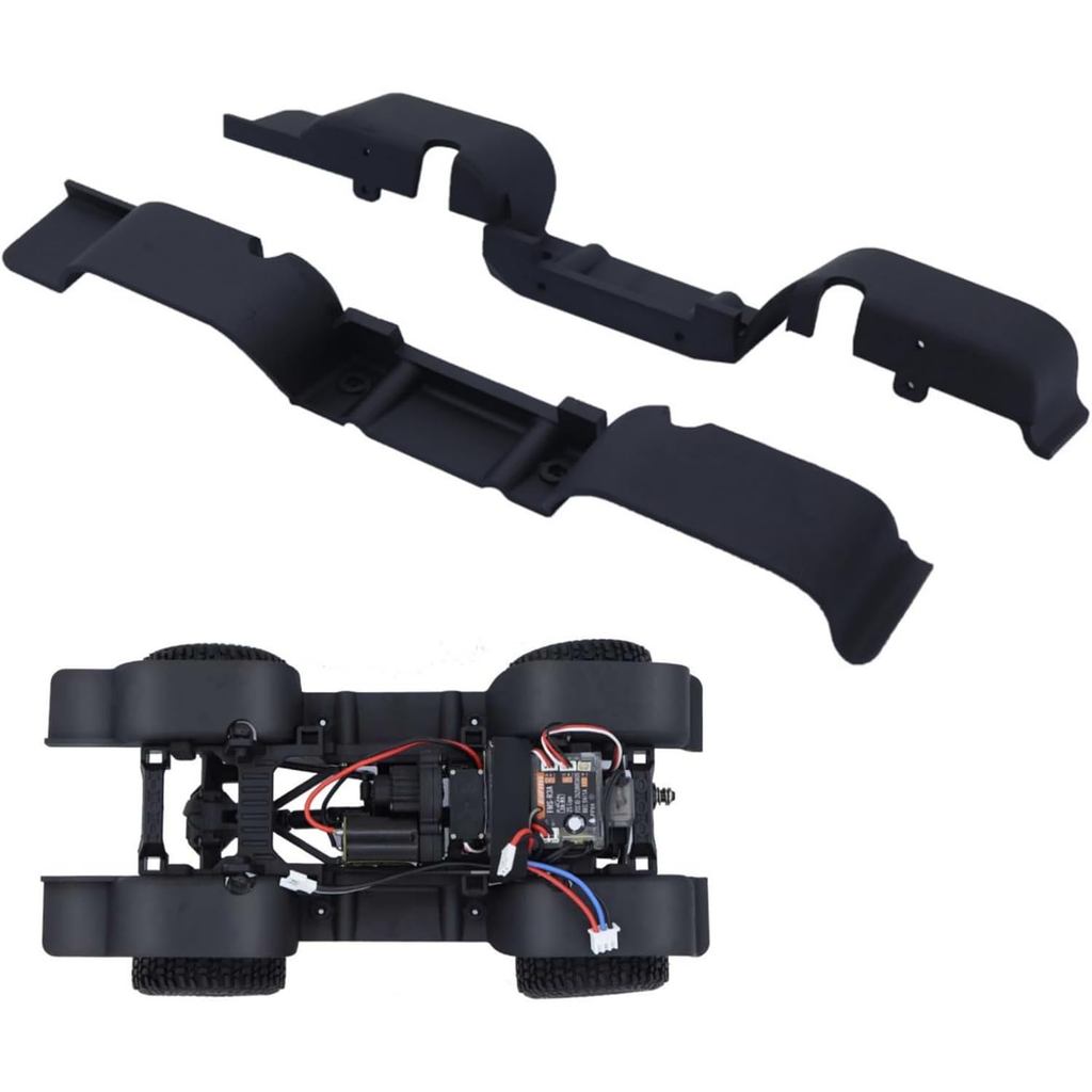 XBERSTAR RC Fender cho FMS 1: 24 FCX24 K5 RC Nylon Bùn Chắn Bùn Lót Tấm Chắn Bùn Cho FMS 1: 24 FCX24