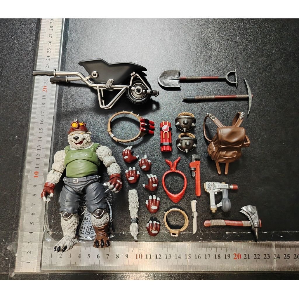 Mới Nguồn Tối Ninja Thần Rùa Ninja Rùa Nốt Ruồi Debeck 1 / 18 Phụ Kiện Bổ Sung