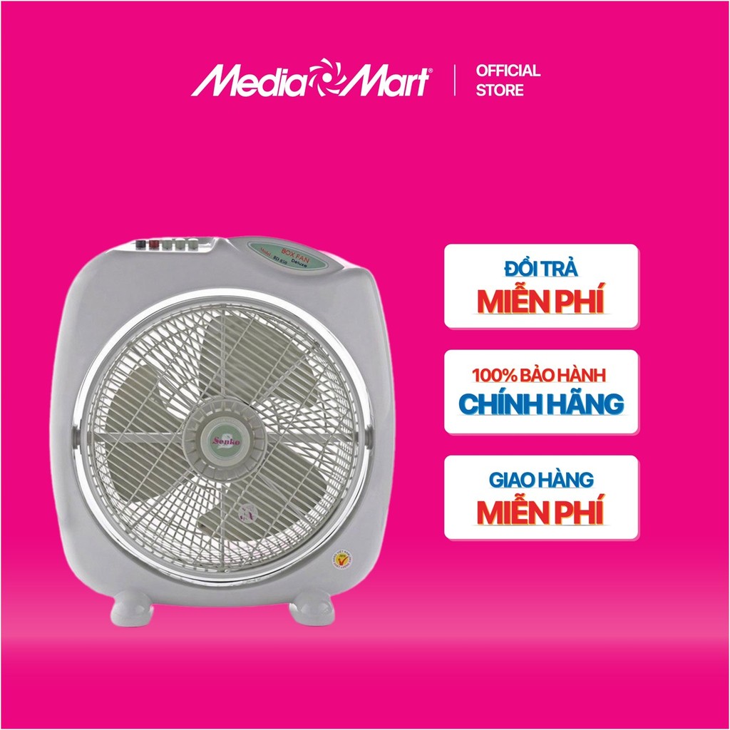 [MediaMart ONLINE-Ship 0đ] Quạt hộp Senko BD850/BD1410