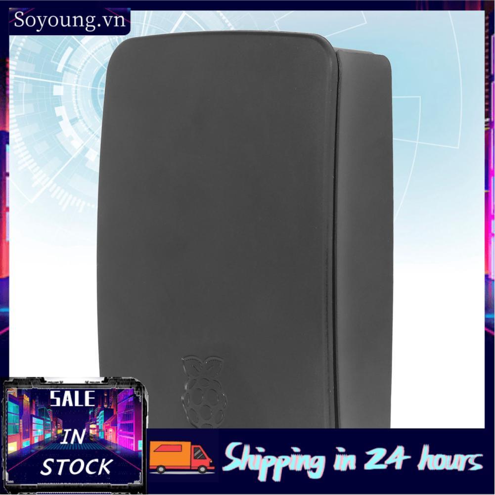 Soyoung Soyoung Micro Computer ABS Vỏ hộp bảo vệ Vỏ cho 3 ổ đĩa DVD bên trong màu đen Bplus