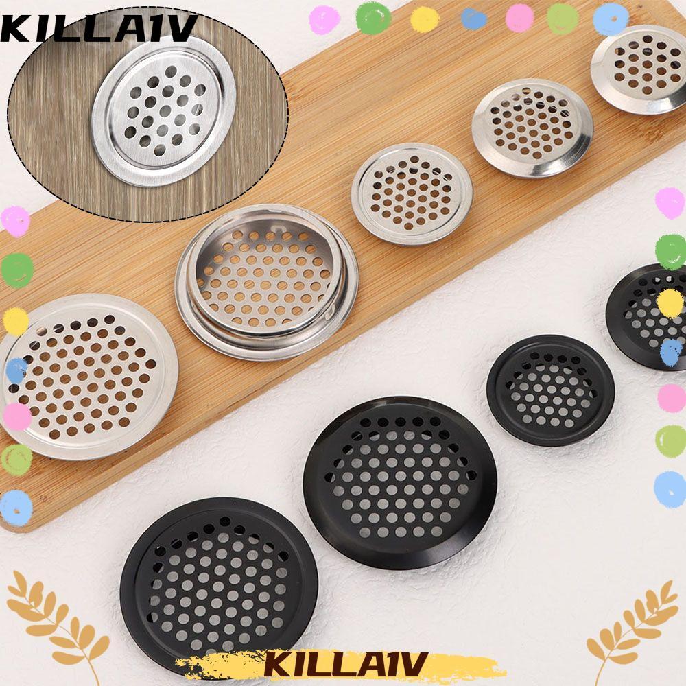 KILLA1V 10 Chiếc Lỗ Thông Khí Trang Trí Grommet Bền Tủ Quần Áo Giày Tủ Quần Áo Phụ Kiện Lỗ Inox Đồ T