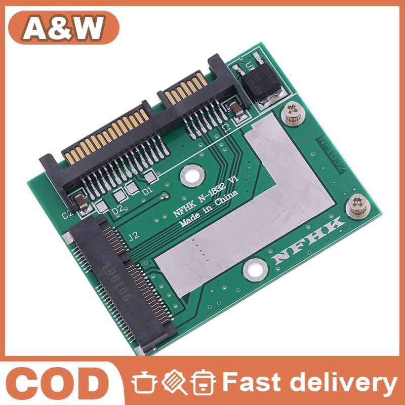 [WHP] mSATA SSD to 2.5'' SATA 6.0gps adapter converter card module board mini pcie ssd