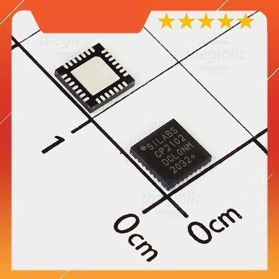 CP2102 IC USB Controller 12Mbps 28-QFN IoT Maker 90