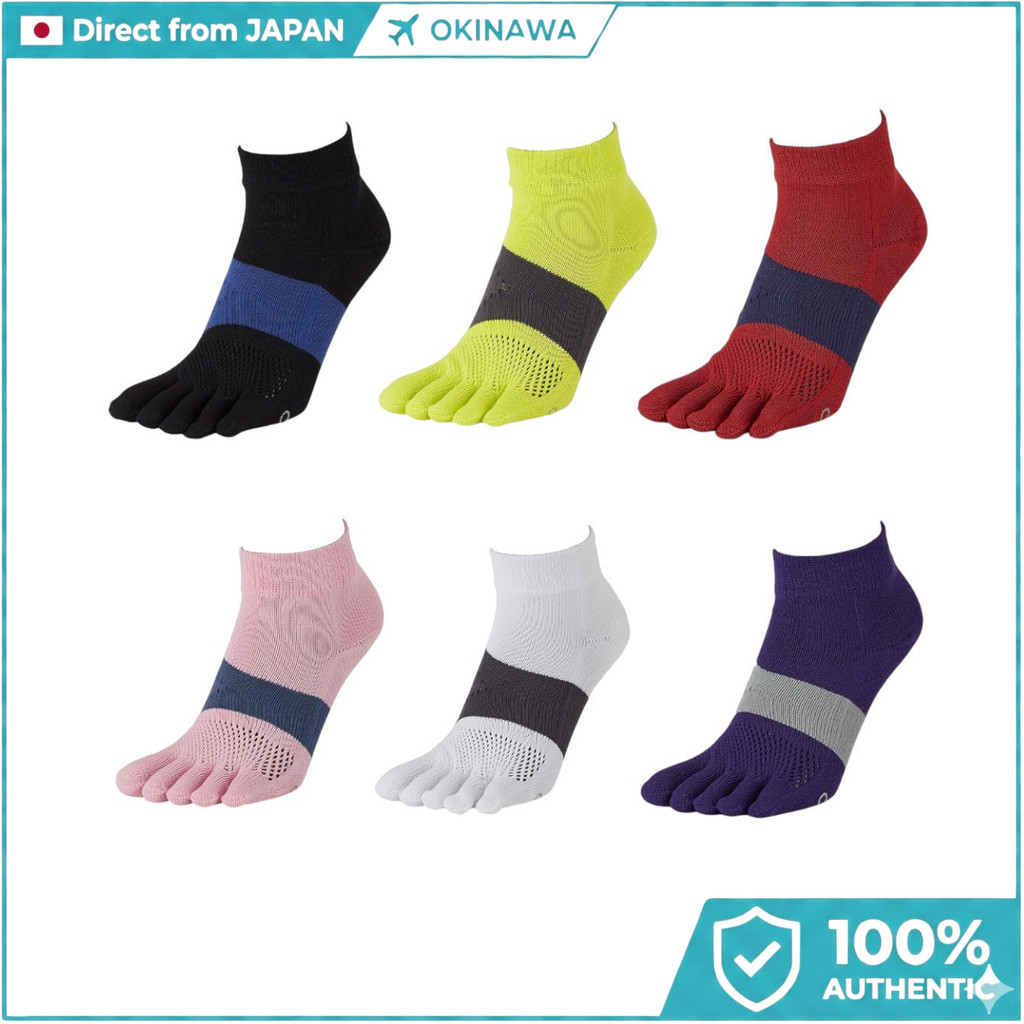 [Tabio] Racing Run Five Toe Socks | Performance Running & Marathon Sports Socks | Made in Japan