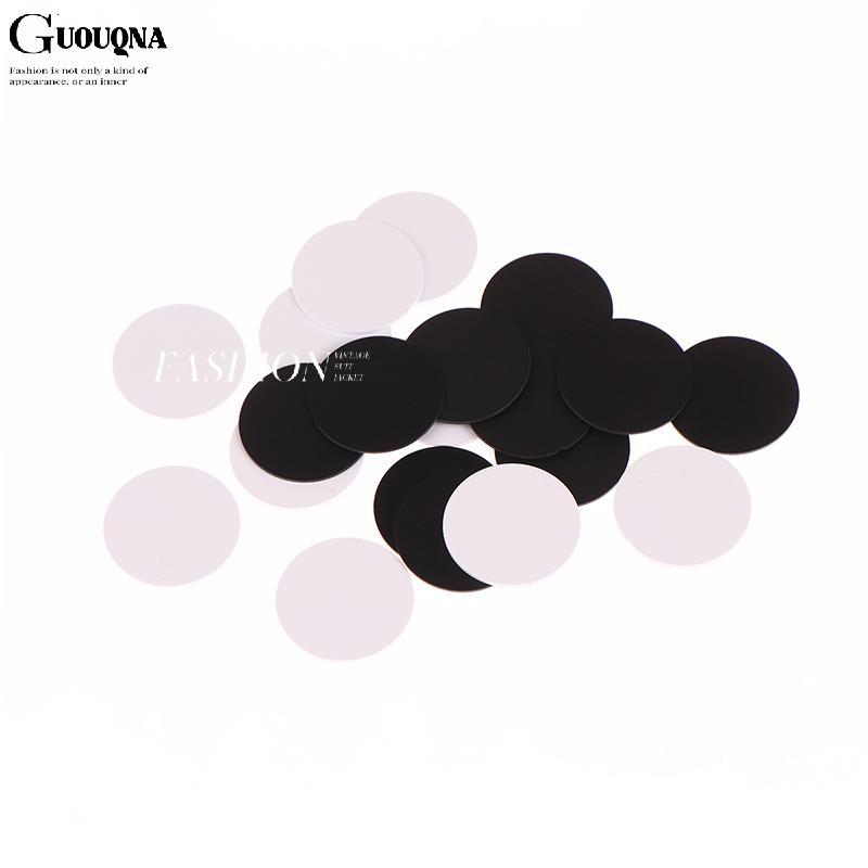 GUOUQNA 5 Chiếc Có Thể Viết Lại Trắng Ntag215 NFC Tròn Đồng Xu 504 Byte Thông Minh Ntag215 Thẻ Nhãn 