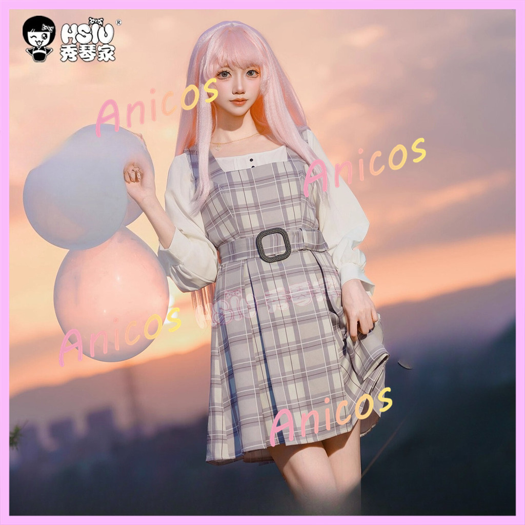 Váy kẻ sọc nhà Xiuqin dành cho hàng ngày - Style độc đáo từ Aiyin