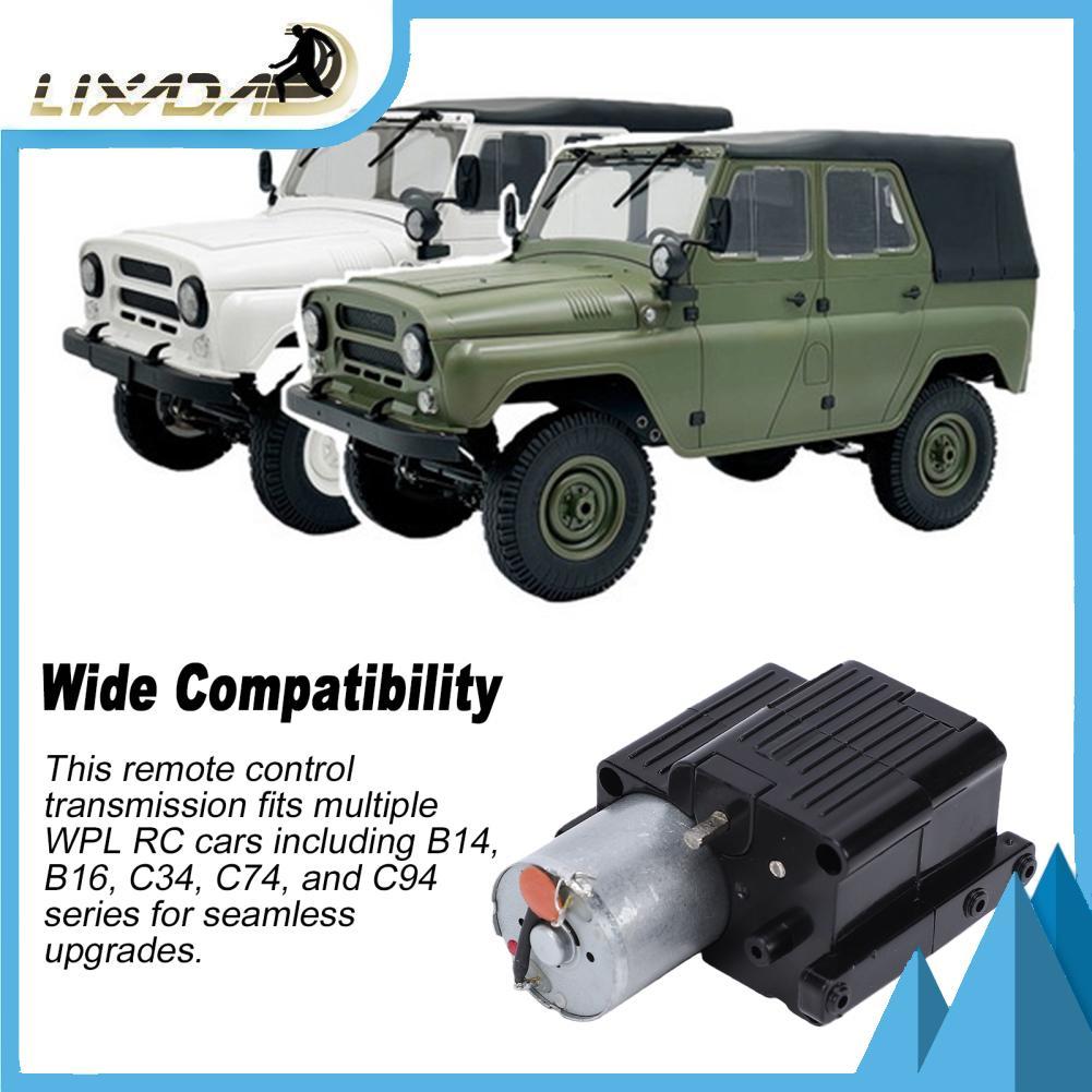 LIXADA Authticar 370 Truyền Hộp Số WPL360 Xe Ô Tô Điều Khiển Từ Xa Nâng Cấp Cho B14 B16 B36 B36-3 B2