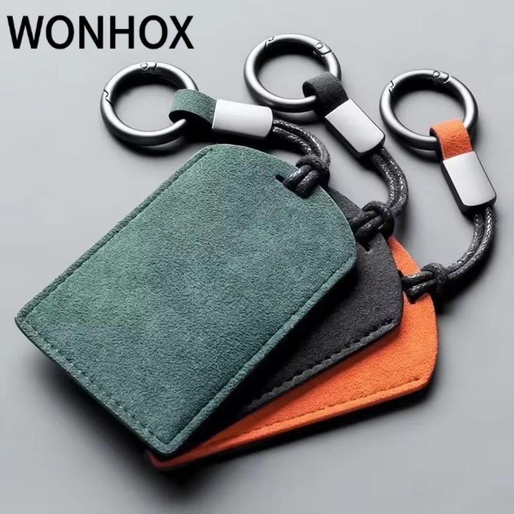 Vỏ chìa khóa WONHOX, Giấy phép Mini NFC PVC Card Cover Car NFC Card Holder, Phụ kiện ô tô lật da lộn