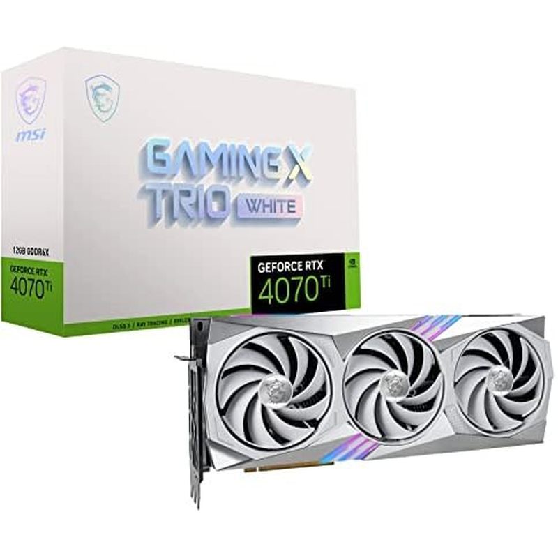 MSI Gaming GeForce RTX 4070 Ti 12GB GDRR6X 192-Bit Extreme Clock: 2760 MHz HDMI / DP Nvlink Tri-Froz