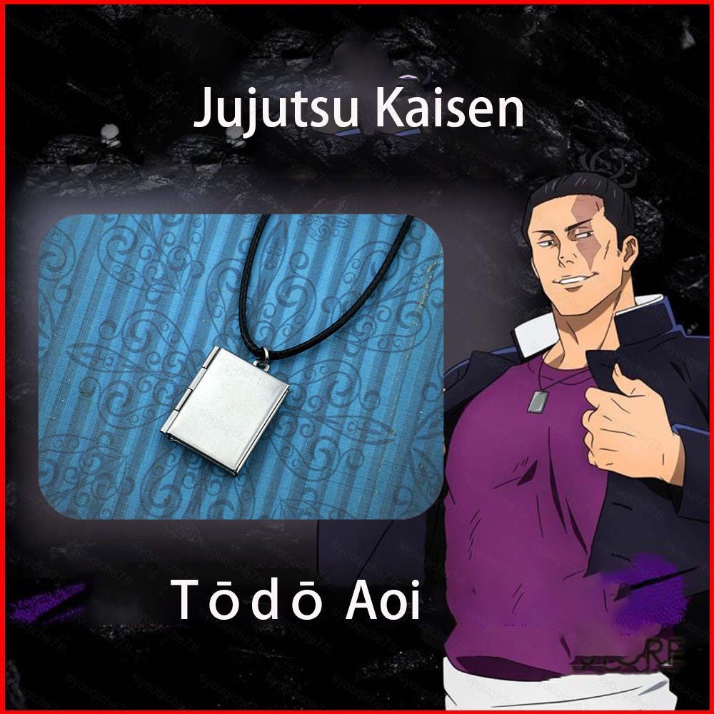 Vòng cổ SY Jujutsu Kaisen Vòng cổ Todo Aoi Mặt dây chuyền có thể mở