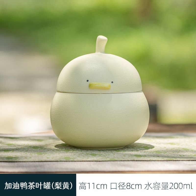 Hũ đựng trà gốm sứ mini, hũ kín cao cấp di động, hũ đựng trà chống ẩm, hũ rỗng, vật dụng trang trí n