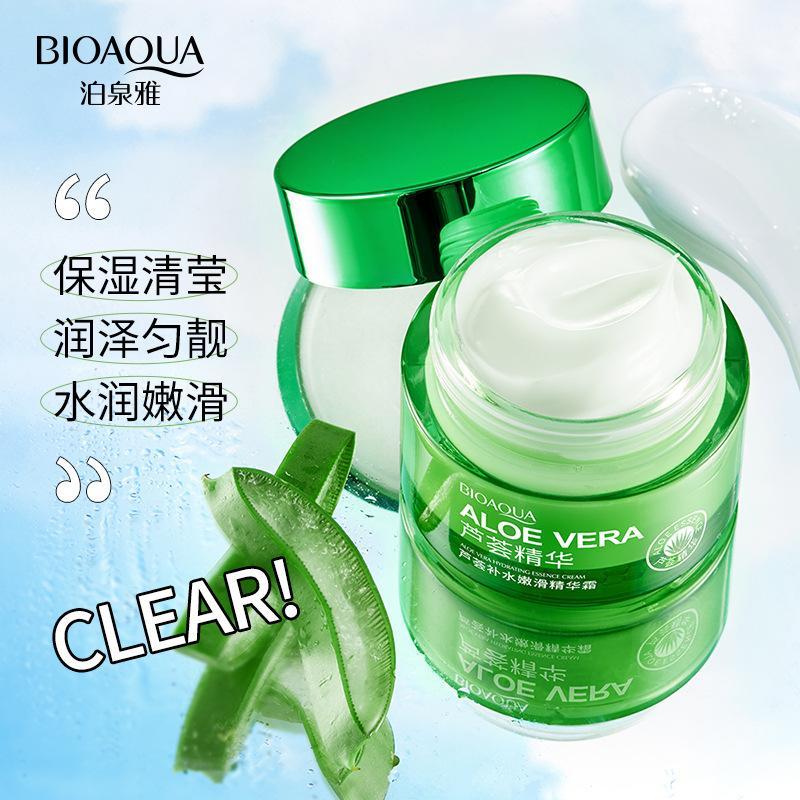 Poquanya Lô Hội Dưỡng Ẩm Tinh Chất Da Kem Lô Hội Gel Dưỡng Ẩm Nuôi Dưỡng Da Mặt Kem Mỹ Phẩm
