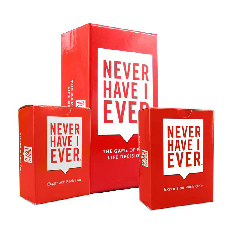 Never Have I Ever I Never Happy Party Game Bộ mở rộng cơ bản Card 12.07 q