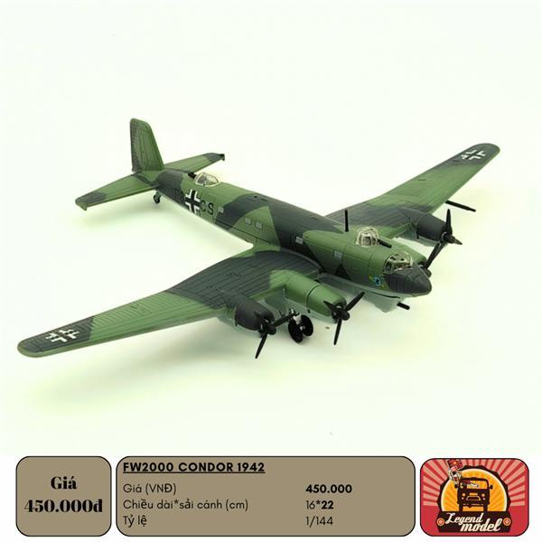 Mô hình máy bay FW200 Condor 1942