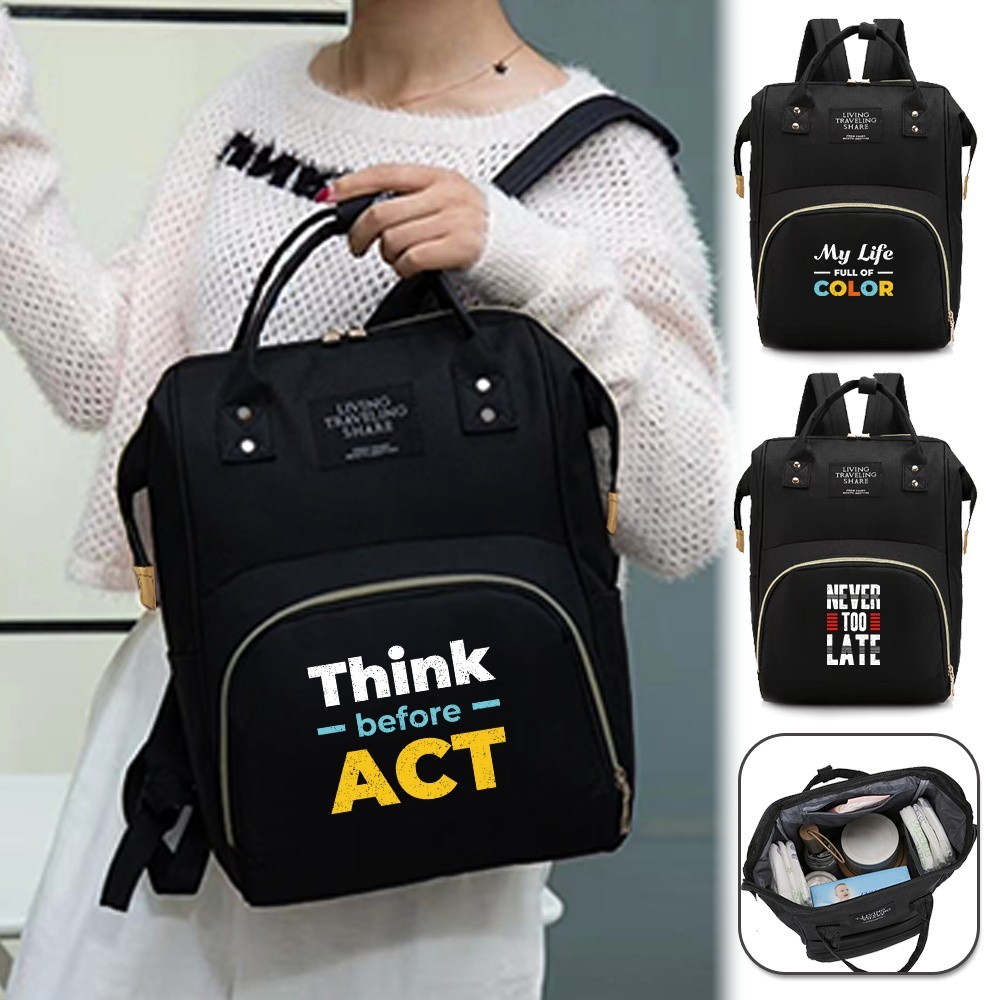 Nappy Bag Mommy Bag Lightweight Diaper Bags Portable Multi-functiona Large-capacity Maternity Backpa